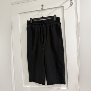C9 by Champion black cropped wide leg sports pants